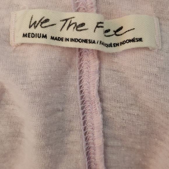 We the Free Light Pink Flowy Tank w/Metal Detail Size M - Picture 4 of 6